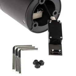 Lucande Terrassebelysning|Sokkellamper > LED-sokkellampe Lucius, 27 cm, antracit, IP54
