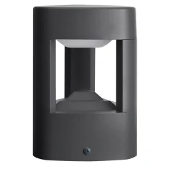 Lucande Terrassebelysning|Sokkellamper > LED-sokkellampe Pirron, 20 cm, trekantet, IP54