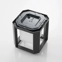 Lucande Terrassebelysning|Sokkellamper > LED-sokkellampe Serenella, antracit, metal, 27 cm
