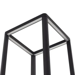 Lucande Sokkellamper > LED-sokkellampe Thorvid, højde 50 cm, sort