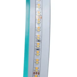 Lucande Møbel Og Interiør > LED-spejl Celestiel, halvcirkelformet, CCT, Ø 50 cm