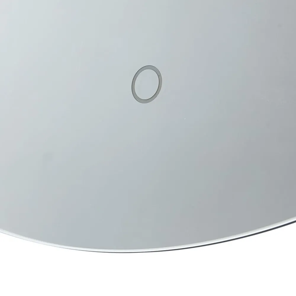 Lucande Møbel Og Interiør > LED-spejl Celestiel, oval, opvarmbar, CCT, 80 cm