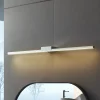 Lucande Væg- Og Spejllamper|Væglamper > LED-spejllampe Kivana, krom, metal, 90 cm, IP44