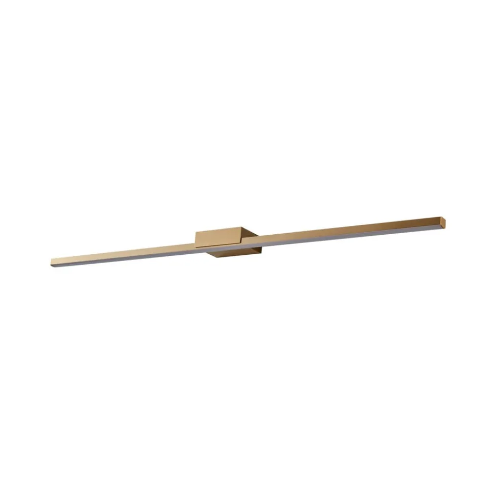 Væg- Og Spejllamper|Væglamper ^ Lucande LED-spejllampe Kivana, kobber, metal, 90 cm, IP44