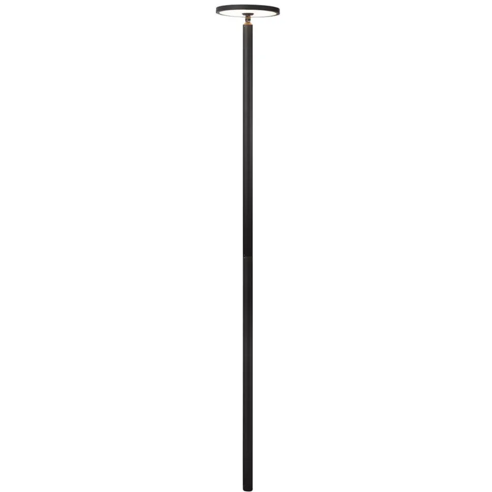 Lucande Lygtepæle > LED-udendørslampe Akito, antracit, 220 cm, IP54