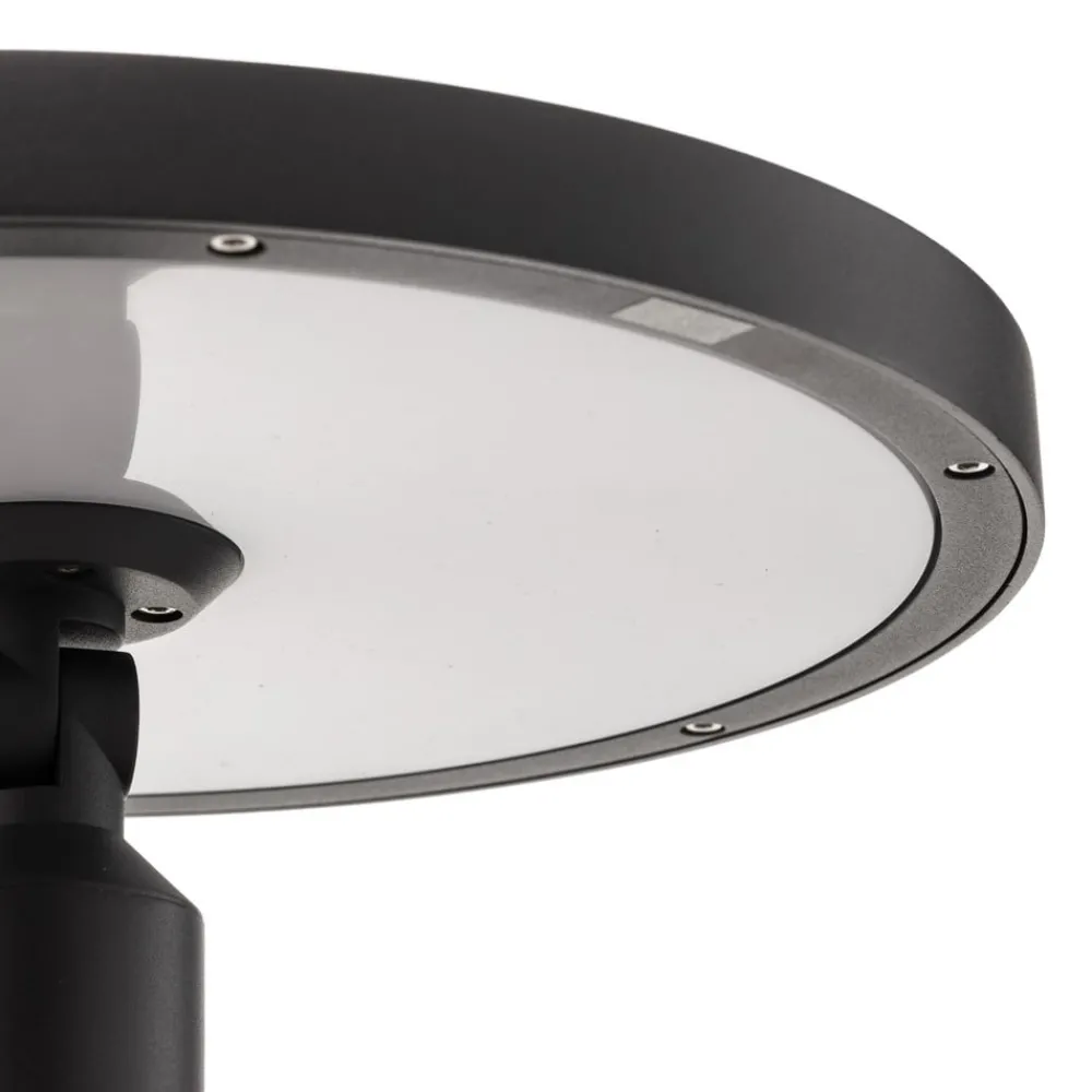 Lucande Lygtepæle > LED-udendørslampe Akito, antracit, 220 cm, IP54