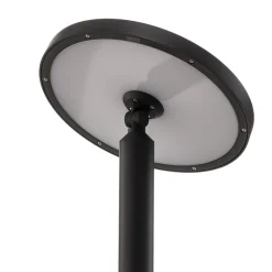 Lucande Lygtepæle > LED-udendørslampe Akito, antracit, 220 cm, IP54