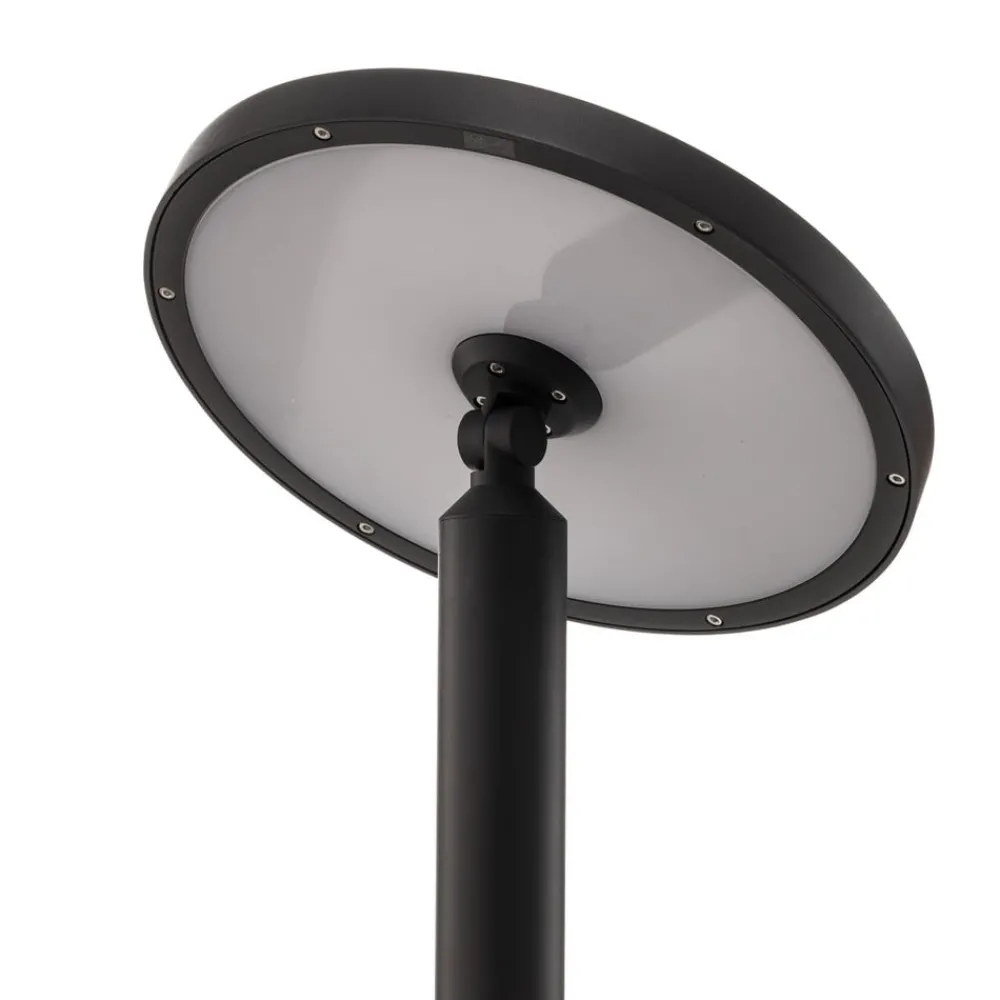 Lucande Lygtepæle > LED-udendørslampe Akito, antracit, 220 cm, IP54