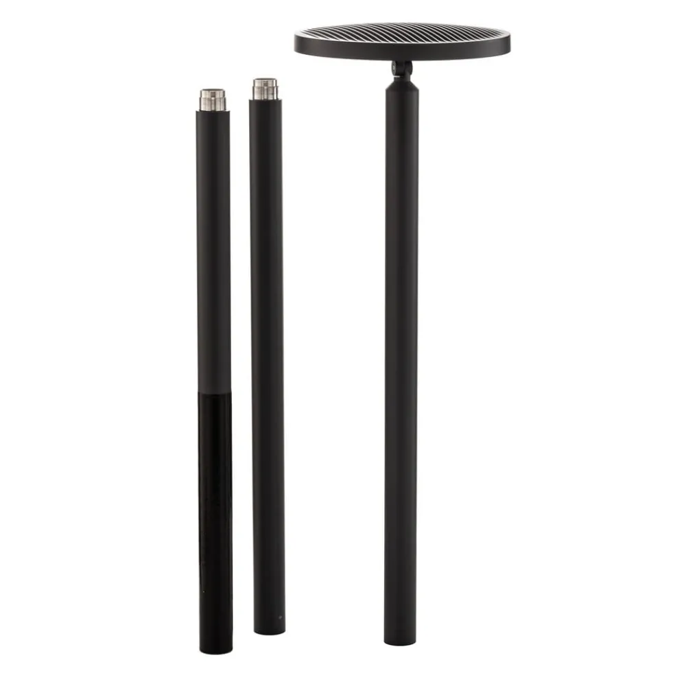 Lucande Lygtepæle > LED-udendørslampe Akito, antracit, 220 cm, IP54