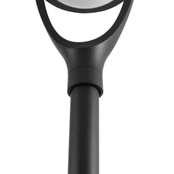 Lucande Lygtepæle > LED udendørslampe Filor, sort, aluminium, 250 cm