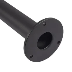 Lucande Lygtepæle > LED udendørslampe Filor, sort, aluminium, 250 cm