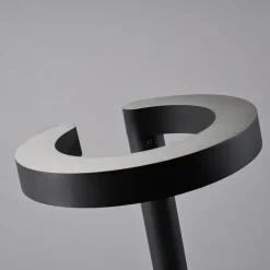 Lygtepæle ^ Lucande LED-udendørslampe Jannis, antracit, metal, 200 cm
