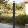 Lucande Terrassebelysning|Lygtepæle > LED-udendørslampe Tavion, 230 cm, antracit, IP65