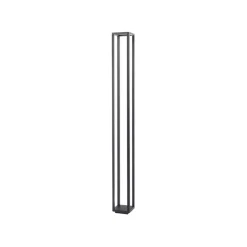 Lucande Lygtepæle|Gadebelysning > LED-udendørslampe Thorvid, højde 180 cm, sort