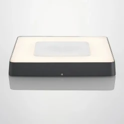 Lucande Udendørs Loftlamper > LED udendørs loftlampe Sora, kantet, sensor, IP54
