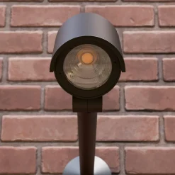 Lucande Terrassebelysning|Udendørs Spot > LED udendørsspot Beatrix, 58 cm, antracit, aluminium