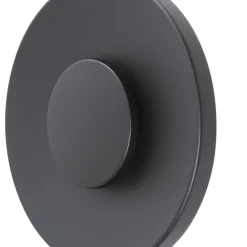 Terrassebelysning|Væglamper ^ Lucande LED udendørs væglampe Kayana, sort, aluminium, 24 cm