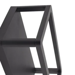Væglamper ^ Lucande LED udendørs væglampe Thorvid, højde 26 cm, sort