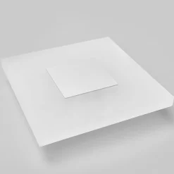 Lucande Væglamper|Væglamper > LED-væglampe Berlind, 26 cm, hvid, glas, metal