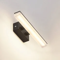Lucande Væg- Og Spejllamper > LED-væglampe Lisana, vandret, 32 cm, IP44