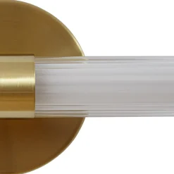Væg- Og Spejllamper|Væglamper ^ Lucande LED-væglampe Melisa, guld, 90 cm, CCT, IP44