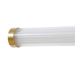 Væg- Og Spejllamper|Væglamper ^ Lucande LED-væglampe Melisa, guld, 90 cm, CCT, IP44