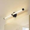 Lucande Væg- Og Spejllamper > LED-væglampe Melisa, sort, 90 cm, CCT, IP44