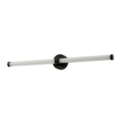 Lucande Væg- Og Spejllamper > LED-væglampe Melisa, sort, 90 cm, CCT, IP44