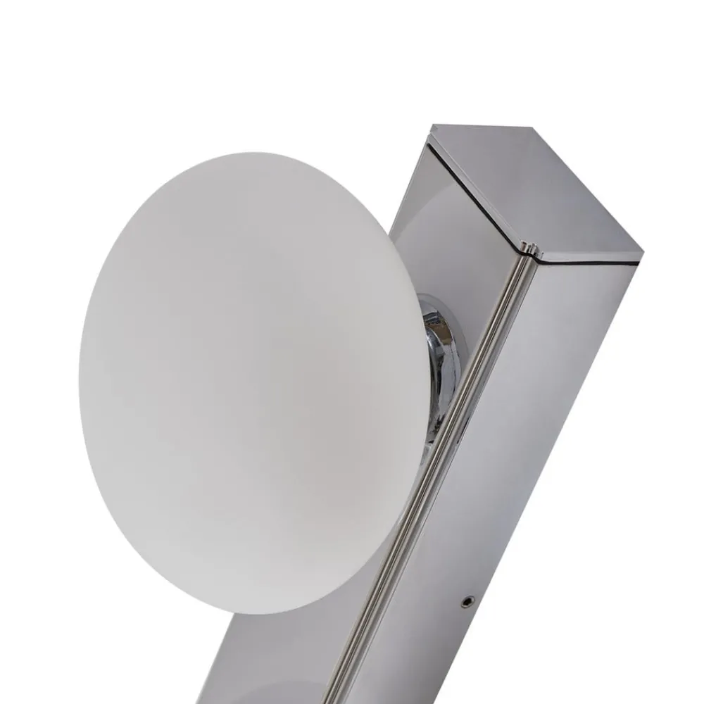 Lucande Væg- Og Spejllamper|Væglamper > LED-væglampe til badeværelset Myrra, krom, glas, 60 cm, IP44
