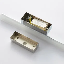 Væg- Og Spejllamper|Væglamper ^ Lucande LED-væglampe til badeværelset Julie, 46 cm, krom, metal, IP44