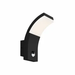 Lucande Væglampe Med Sensor|Terrassebelysning > LED-væglampe Timm, sensor, 20cm, antracit, IP54
