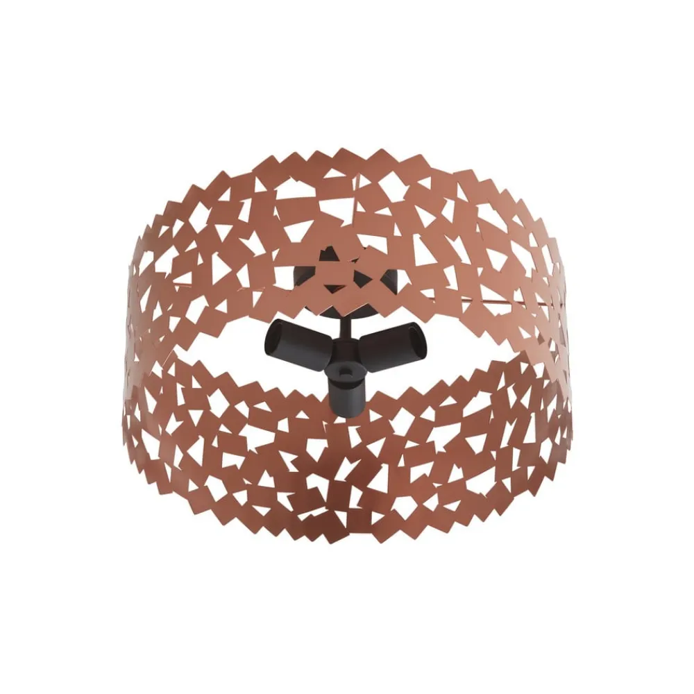 Lucande Loftlamper > loftlampe Aeloria, kobber, jern, Ø 50 cm, E27
