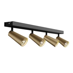 Lucande Gang|Loftlamper > loftlampe Angelina, 4 lyskilder, messing/guld