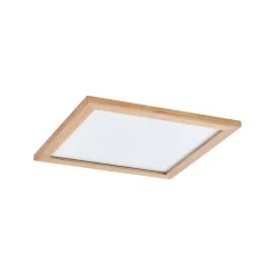 Lucande Loftlamper|Loftlamper > loftlampe Joren, 42 cm, træ, CCT, fjernbetjening