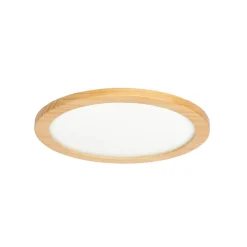 Lucande Gang|Loftlamper > loftlampe Joren, Ø 38 cm, træ, CCT, fjernbetjening