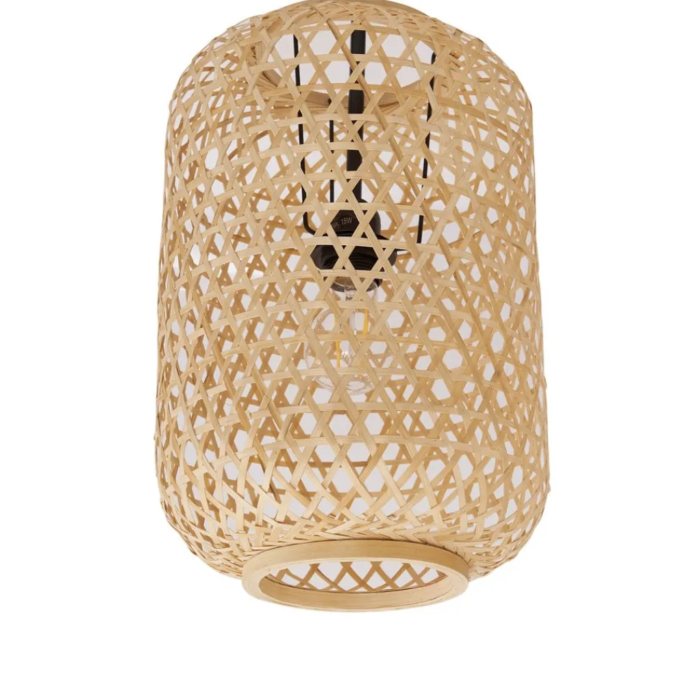Lucande Loftlamper > loftlampe Jorick, 3 lyskilder, længde 104,5 cm, bambus