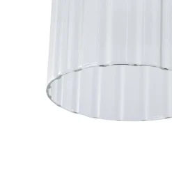 Lucande Loftlamper > loftslampe Eirian, 1-lys, sort, glas, E27