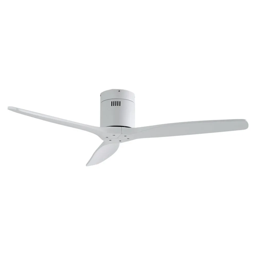 Lucande Loftventilatorer > loftventilator Vindur, hvid, DC, støjsvag, Ø 132 cm