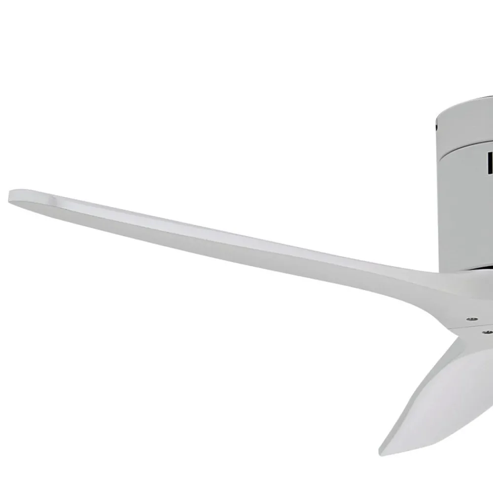Lucande Loftventilatorer > loftventilator Vindur, hvid, DC, støjsvag, Ø 132 cm