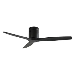 Loftventilatorer ^ Lucande loftventilator Vindur, sort, DC, støjsvag, 132 cm