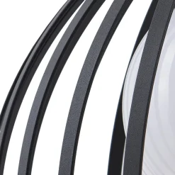 Udendørs Pendellamper ^ Lucande Marrin udendørs hængelampe, sort, metal, Ø 31 cm