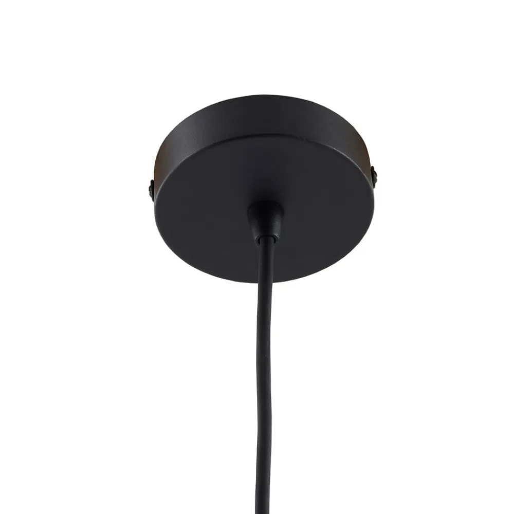 Udendørs Pendellamper ^ Lucande Marrin udendørs hængelampe, sort, metal, Ø 31 cm
