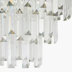 Loftlamper ^ Lucande Miraia loftlampe i krystal, guld