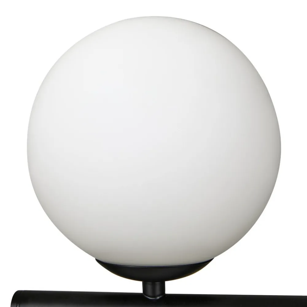 Lucande Pendellamper|Pendellamper > pendel Isandro, sort/opal, 7-lys