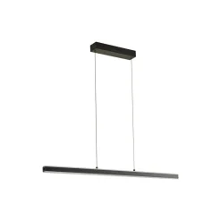 Lucande Pendellamper|Pendellamper > Pendolo LED-hængelampe, sort, aluminium, 120 cm
