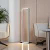 Lucande Gulvlamper|Gulvlamper > Smart LED-gulvlampe Tjado, RGB, CCT, fjernbetjening