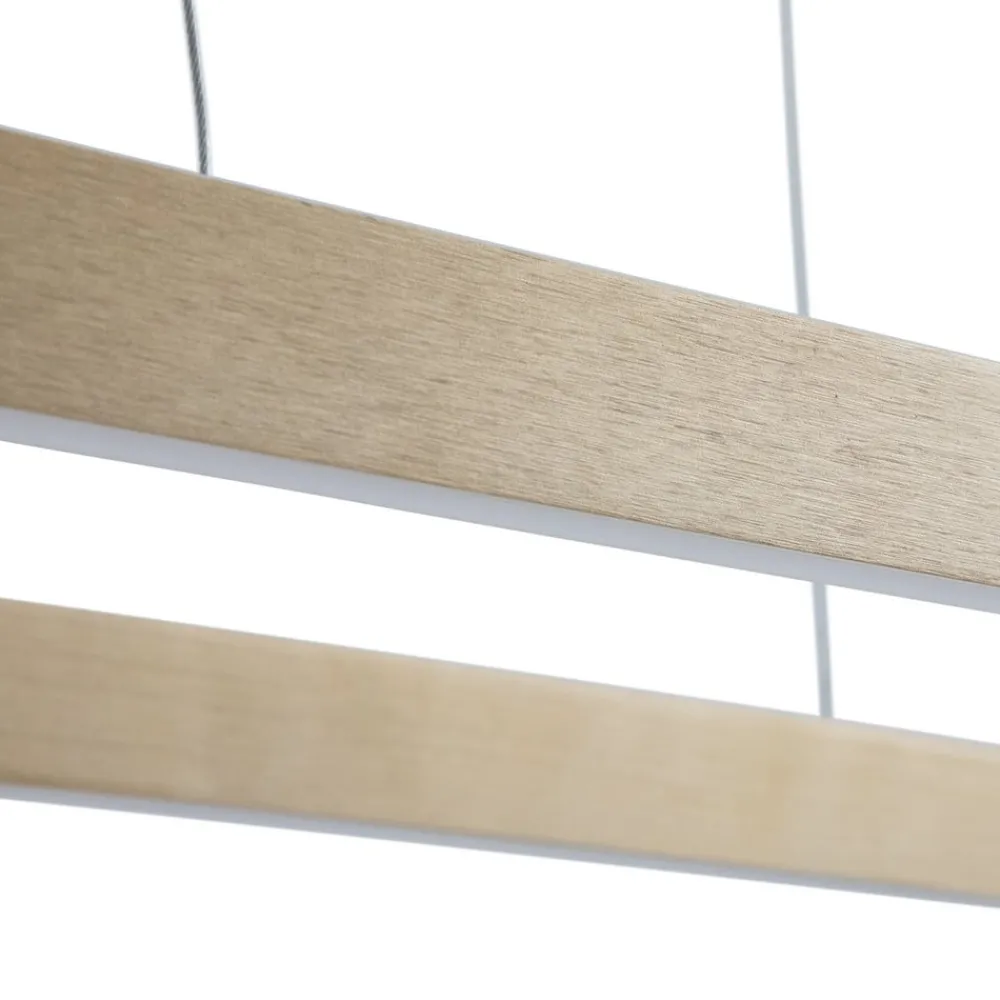 Pendellamper ^ Lucande Smart LED-hængelampe Melinay, guld, CCT, Tuya