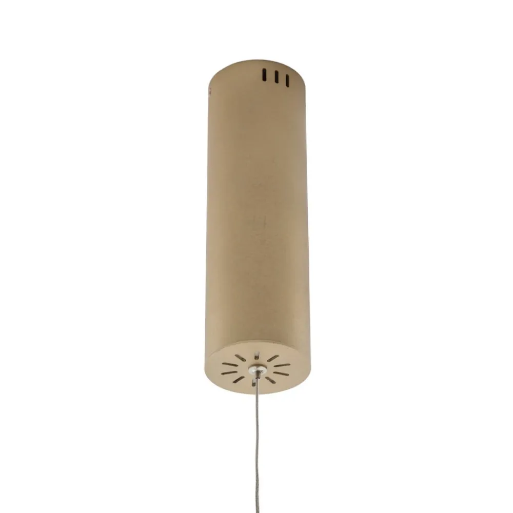 Pendellamper ^ Lucande Smart LED-hængelampe Melinay, guld, CCT, Tuya
