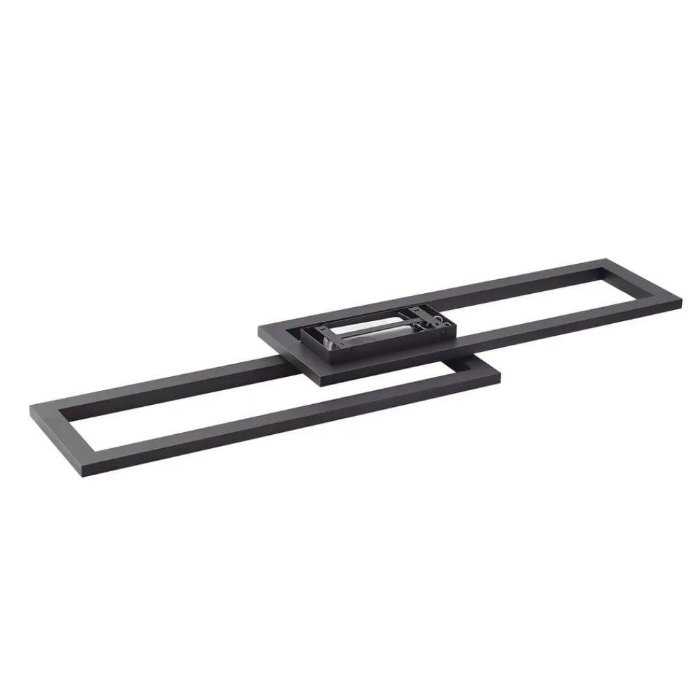 Lucande Loftlamper > Smart LED-loftslampe Tjado 115 cm sort RGB CCT