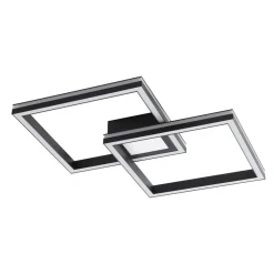 Lucande Loftlamper > Smart LED-loftslampe Tjado, 85 cm, sort, RGB, CCT